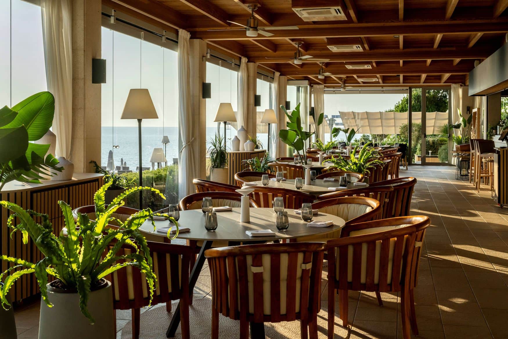 Das Restaruant Miramare by Fratelli Cerea in Porec