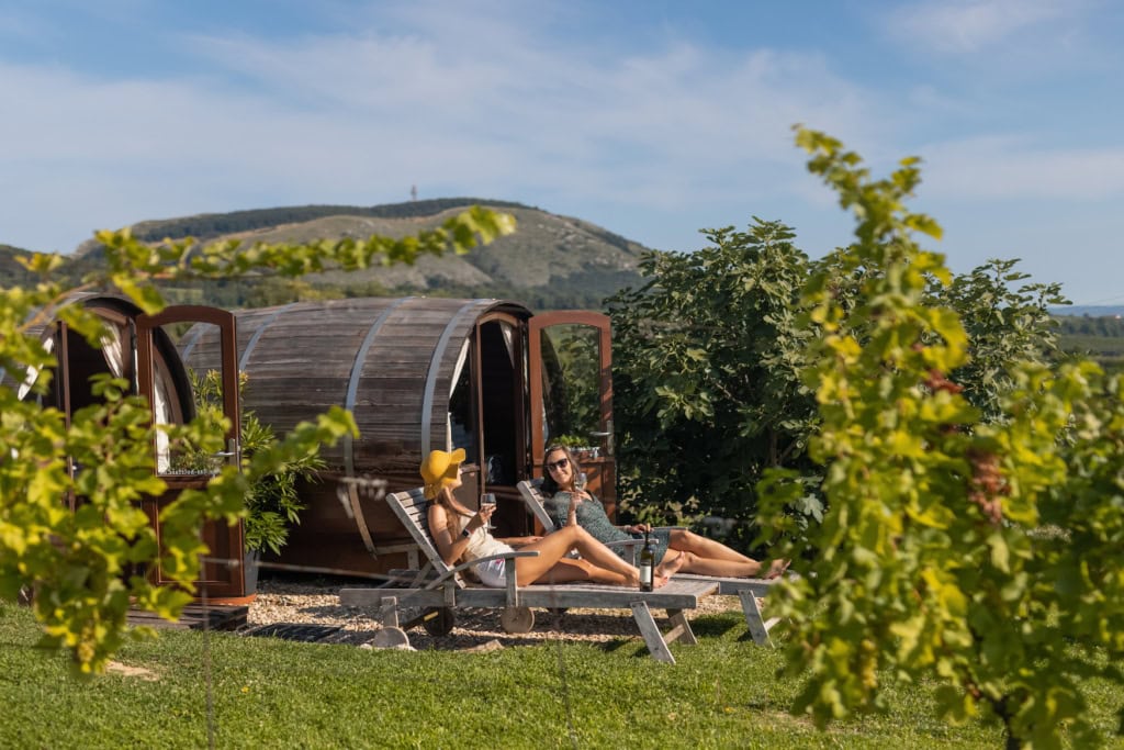 Entspannen auf einem Weingut in Südmähren