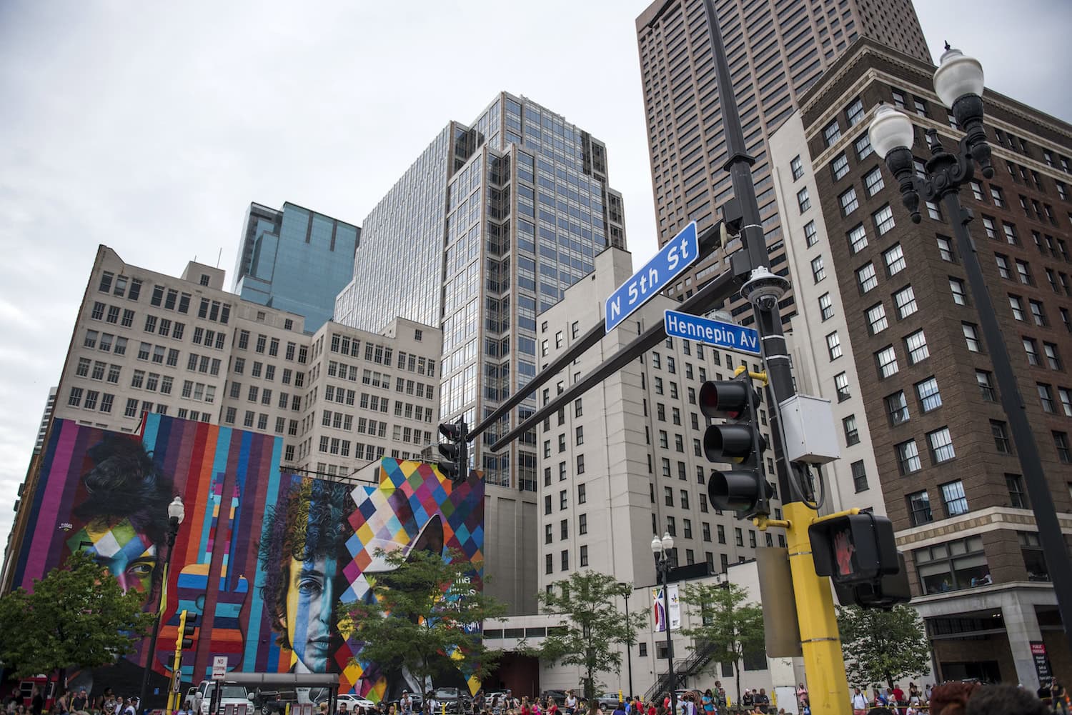 Straßenkunst in Minneapolis