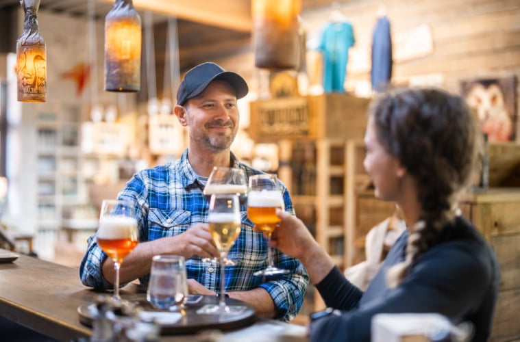 Bier Verkostung in der Rügener Inselbrauerei