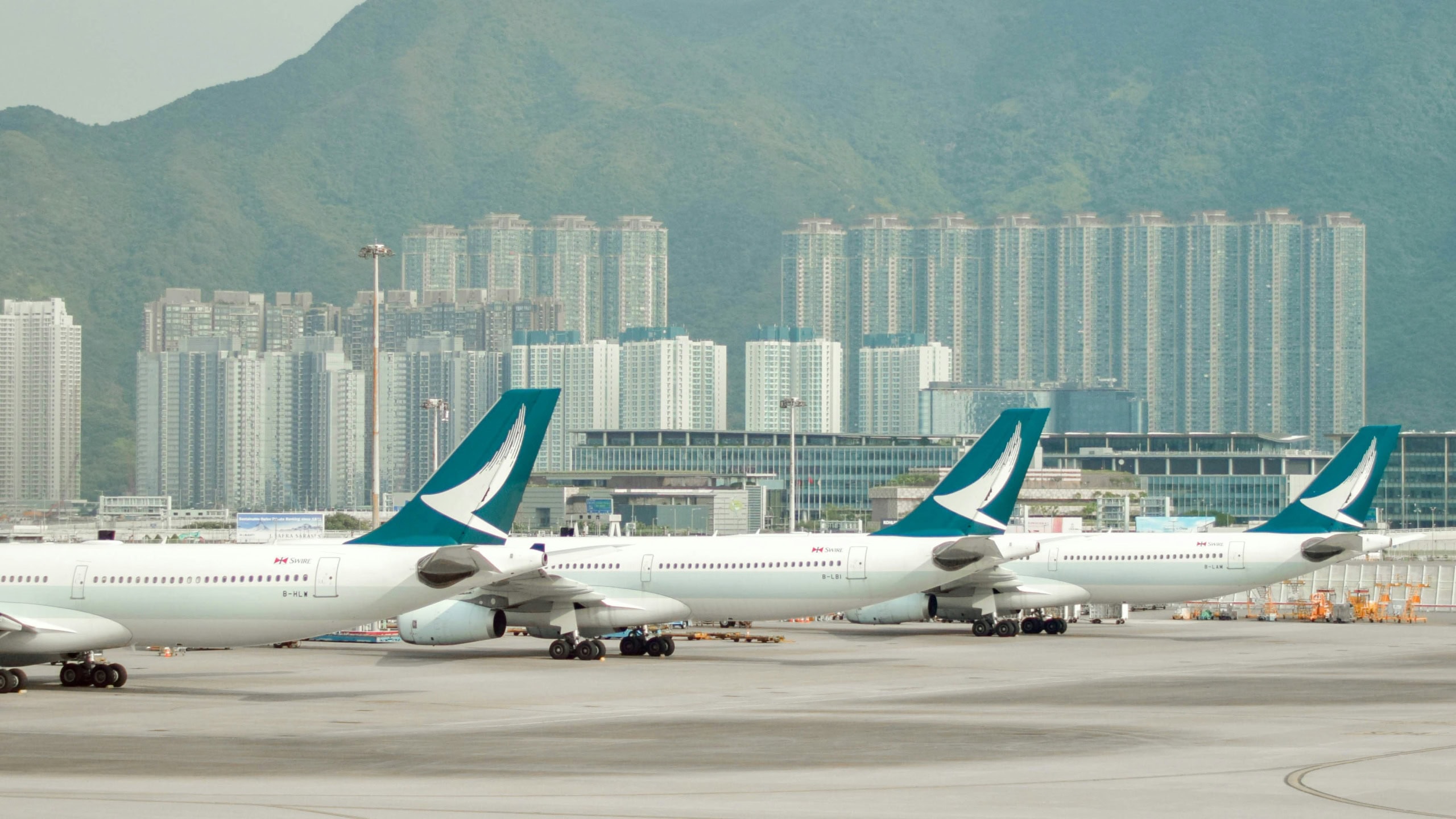 Flugzeuge von der Airline Cathay Pacific