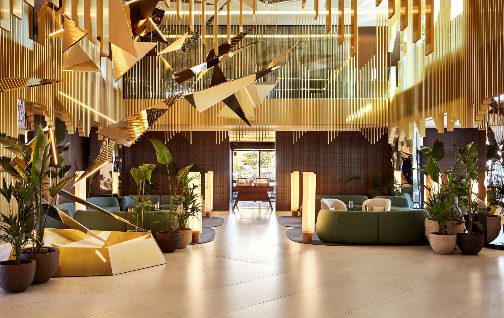 Lobby Grand Hyatt Barcelona