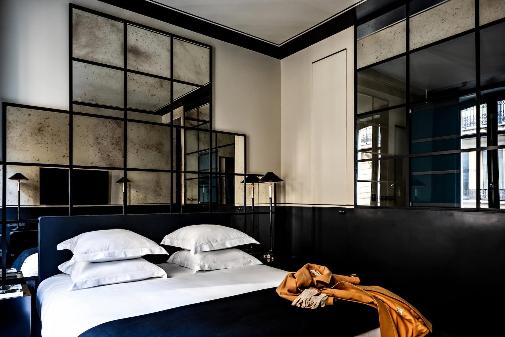 Zimmer im Monsieur George Hotel / Spa