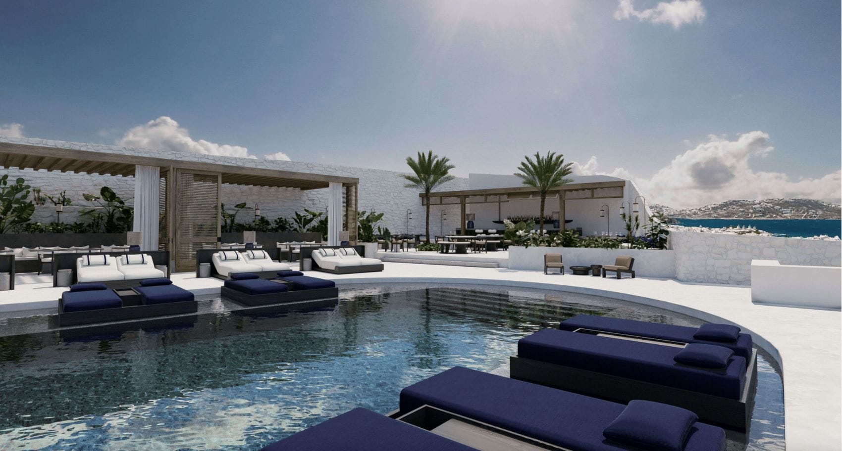 Pool Anandes Hotel Mykonos
