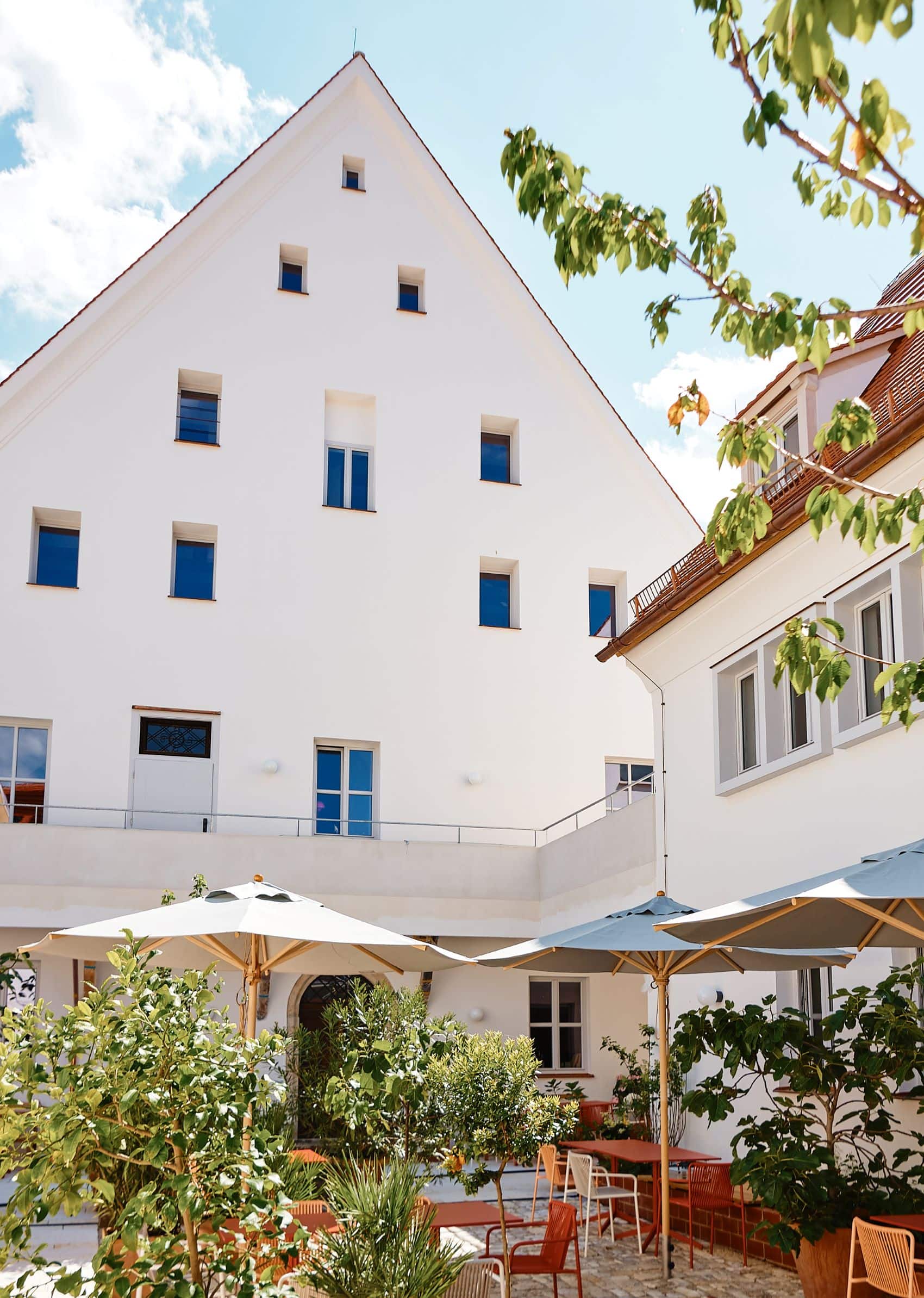 Innenhof des Hotels Engelwirt