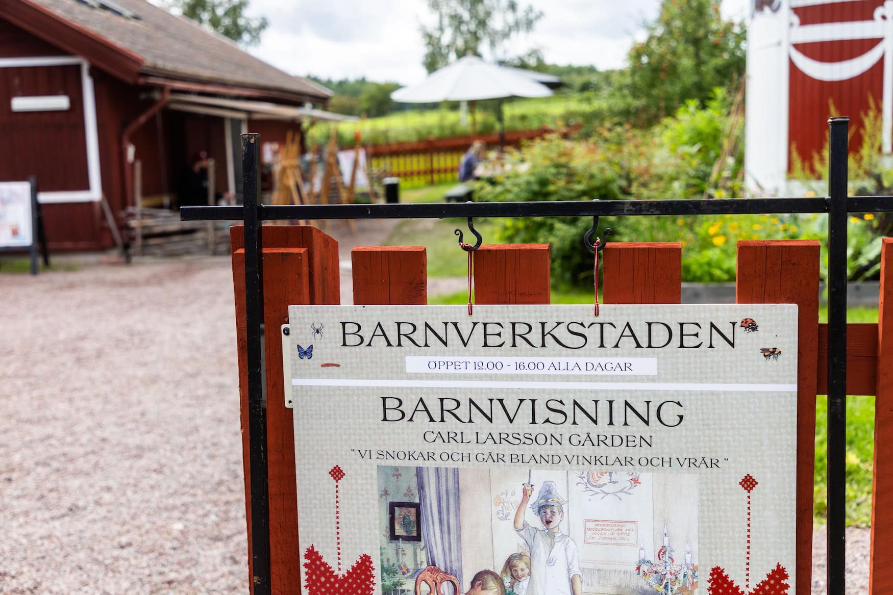 Larsson Garten in Dalarna Schweden