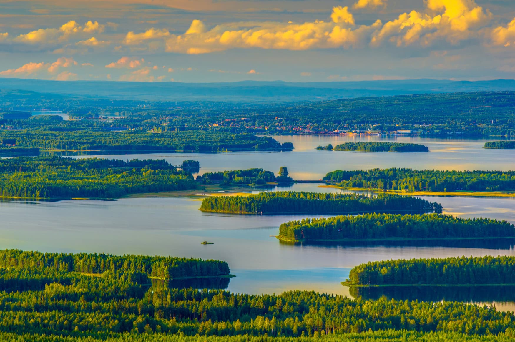 Siljansee in Schweden