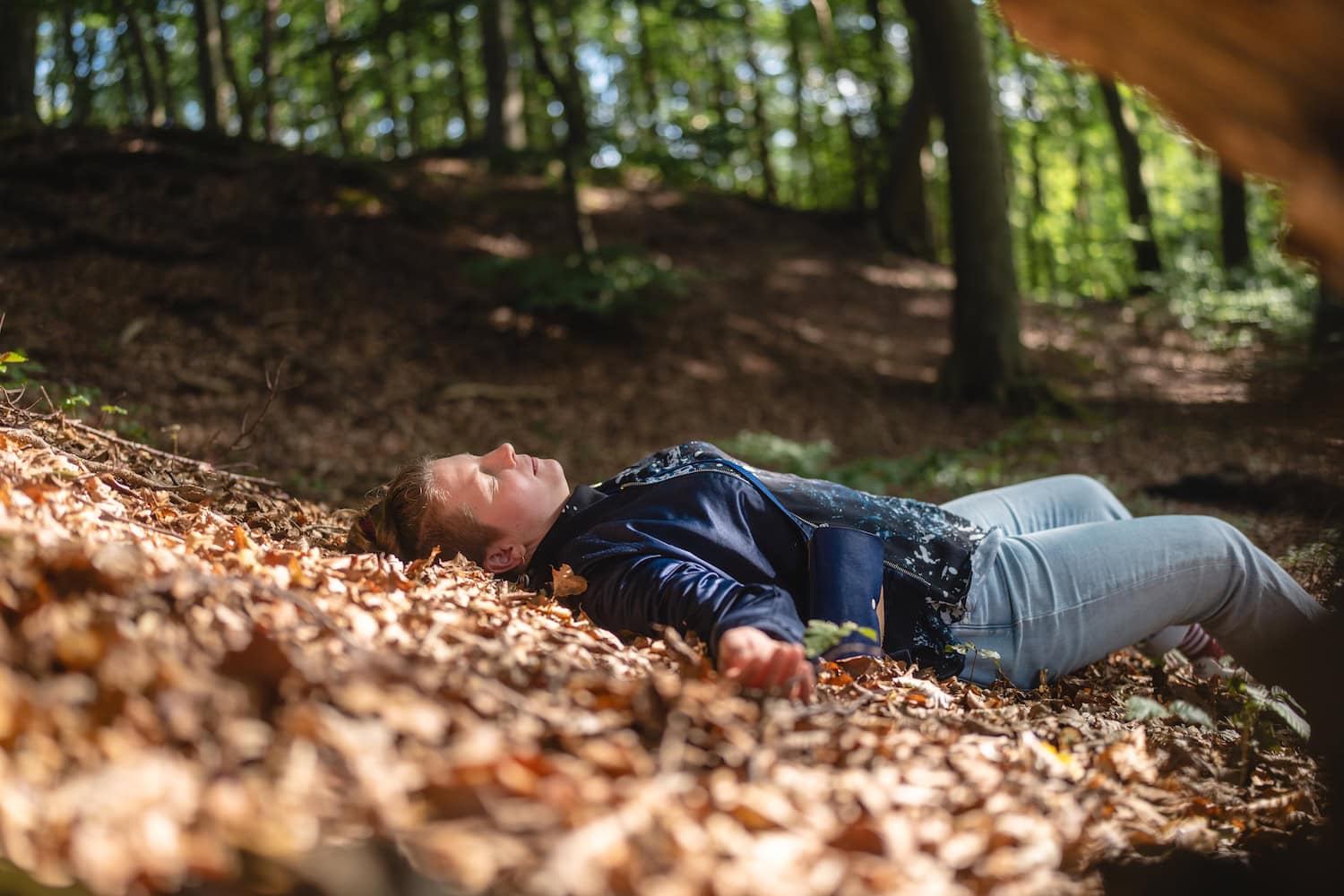 Waldbaden und erholen im Wald in Zinnowitz
