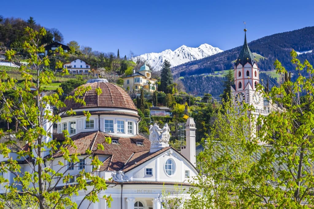 Meran in Südtirol.