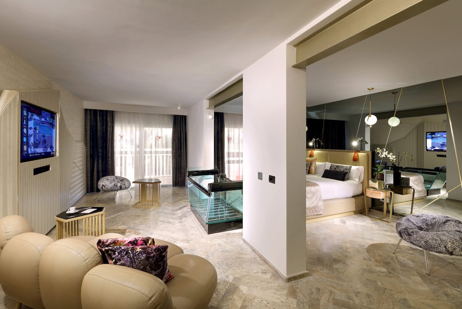 Ein Zimmer im Ushuaïa Ibiza Beach Hotel