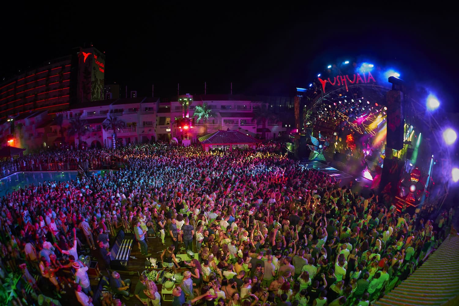 Die Party geht ab im Ushuaïa Ibiza Beach Hotel