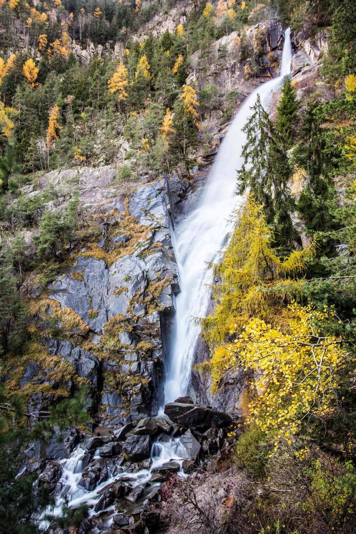 Barbianer Wasserfall in Südtirol 