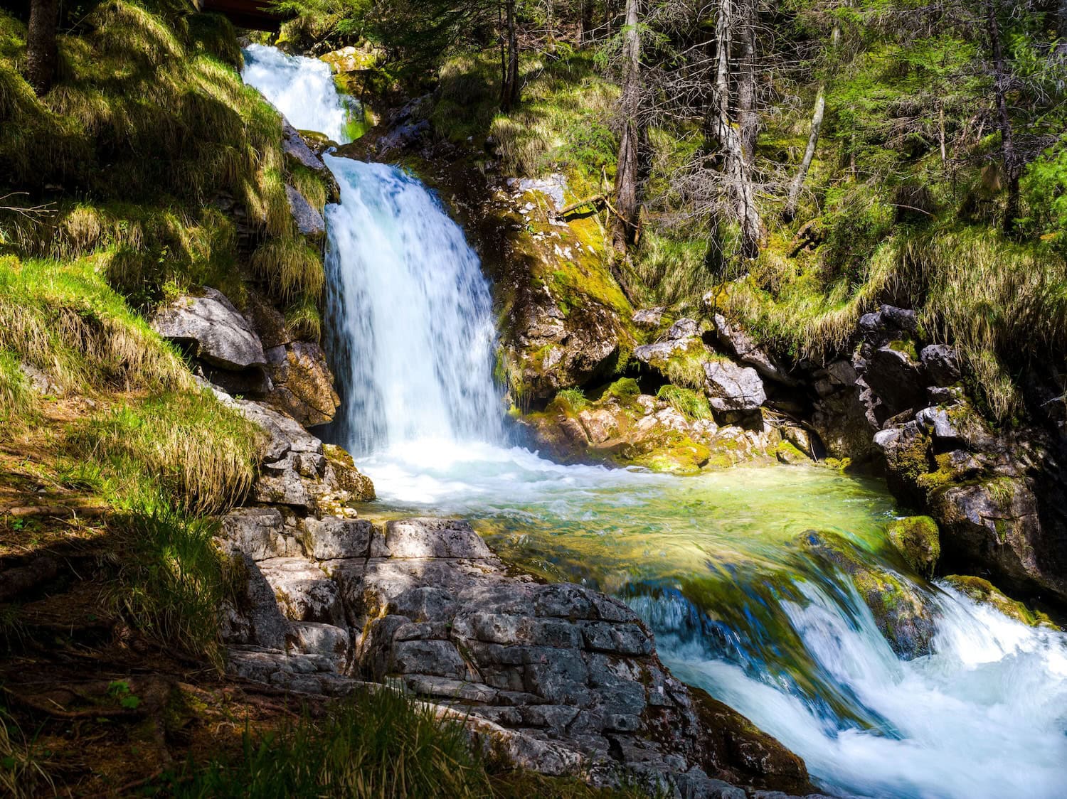 der Doserwasserfall in Österreich
