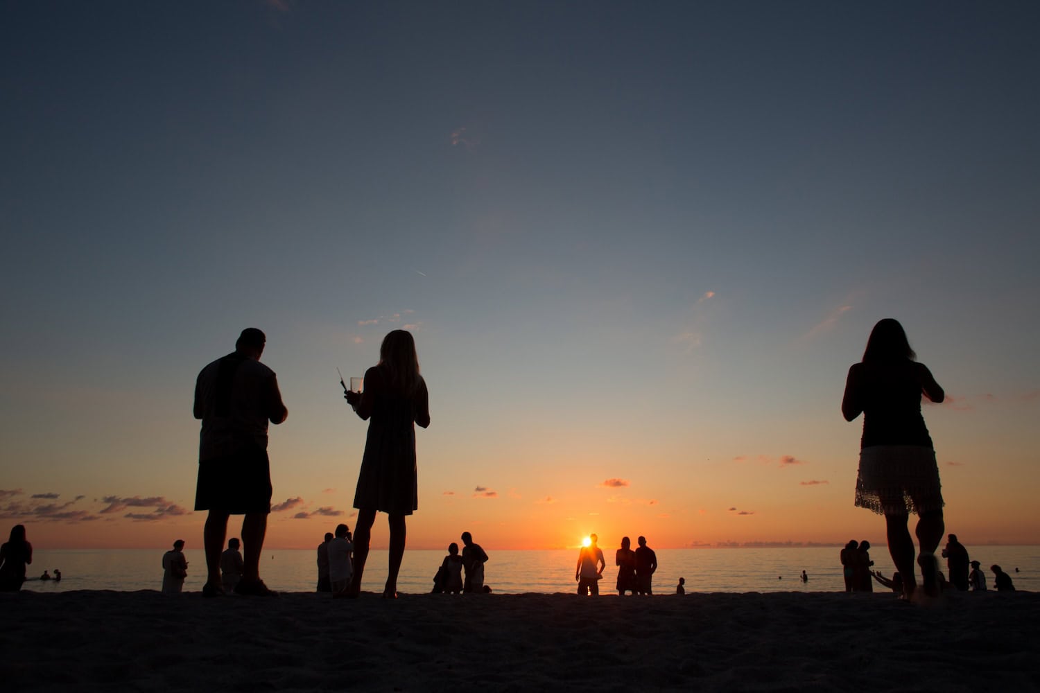 Malerische Sonnenuntergänge sind hier ein tägliches Vergnügen.