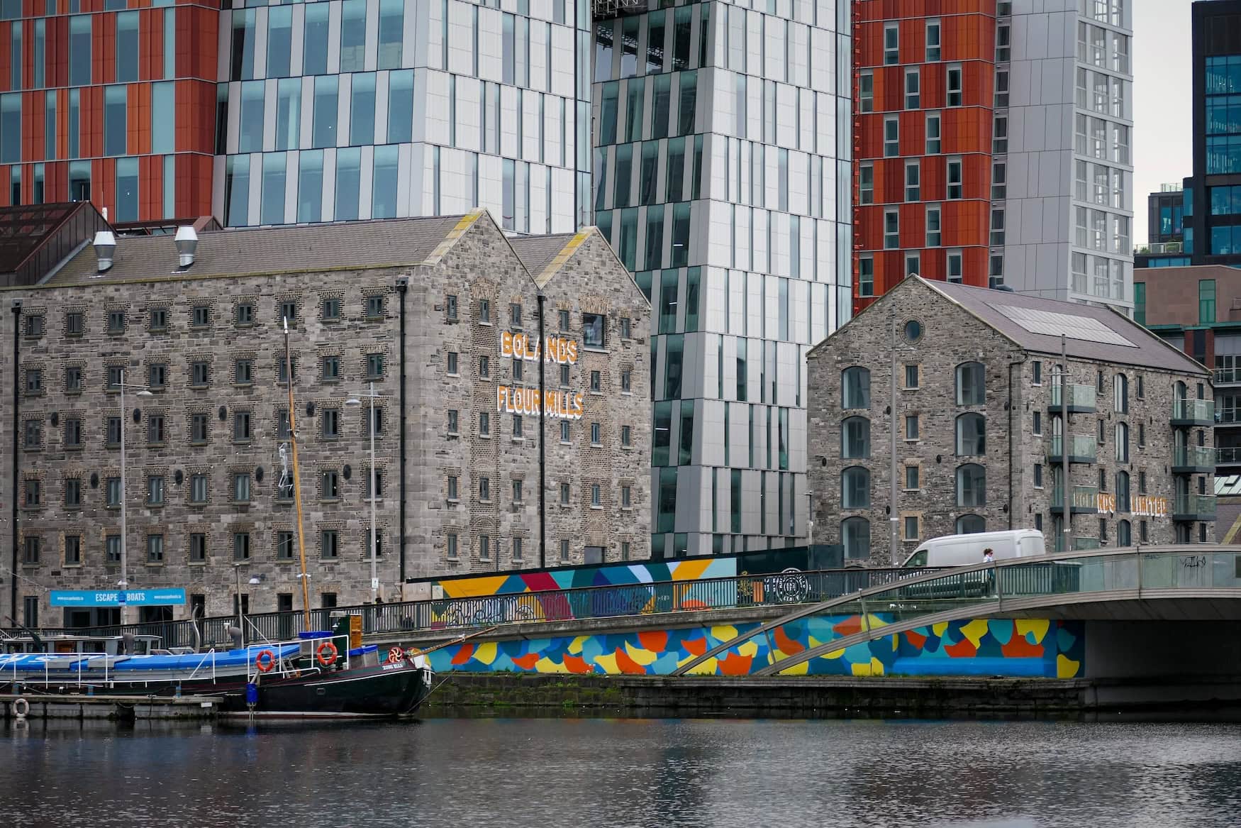 Docklands in Dublin