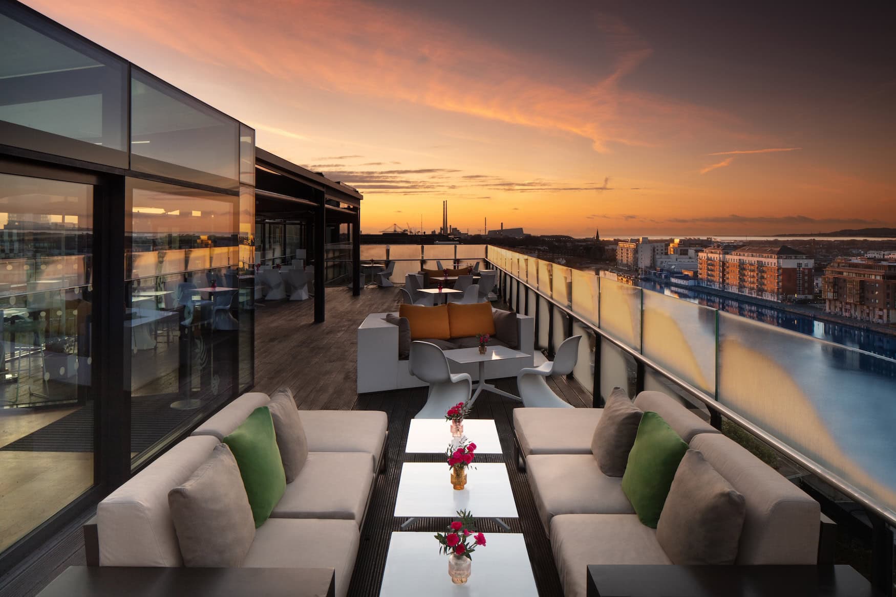 Rooftop im Anantara The Marker Dublin