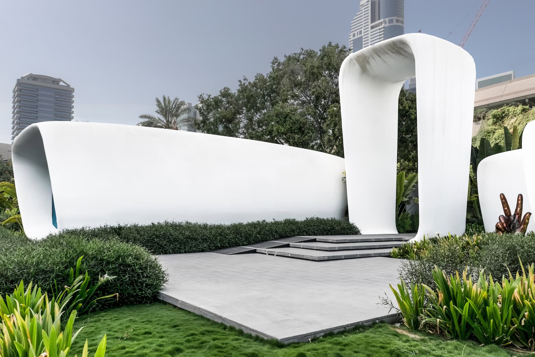 Gebäude in Dubai: das Office of the Future