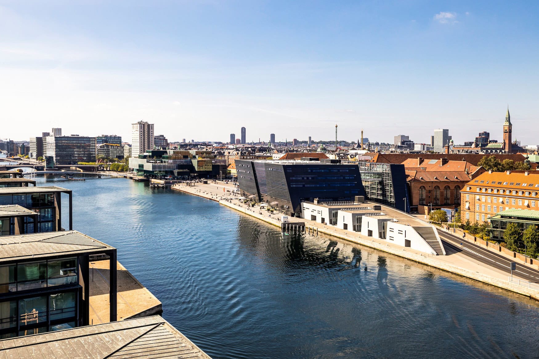 Aussicht vom Hotel auf The Black Diamond.