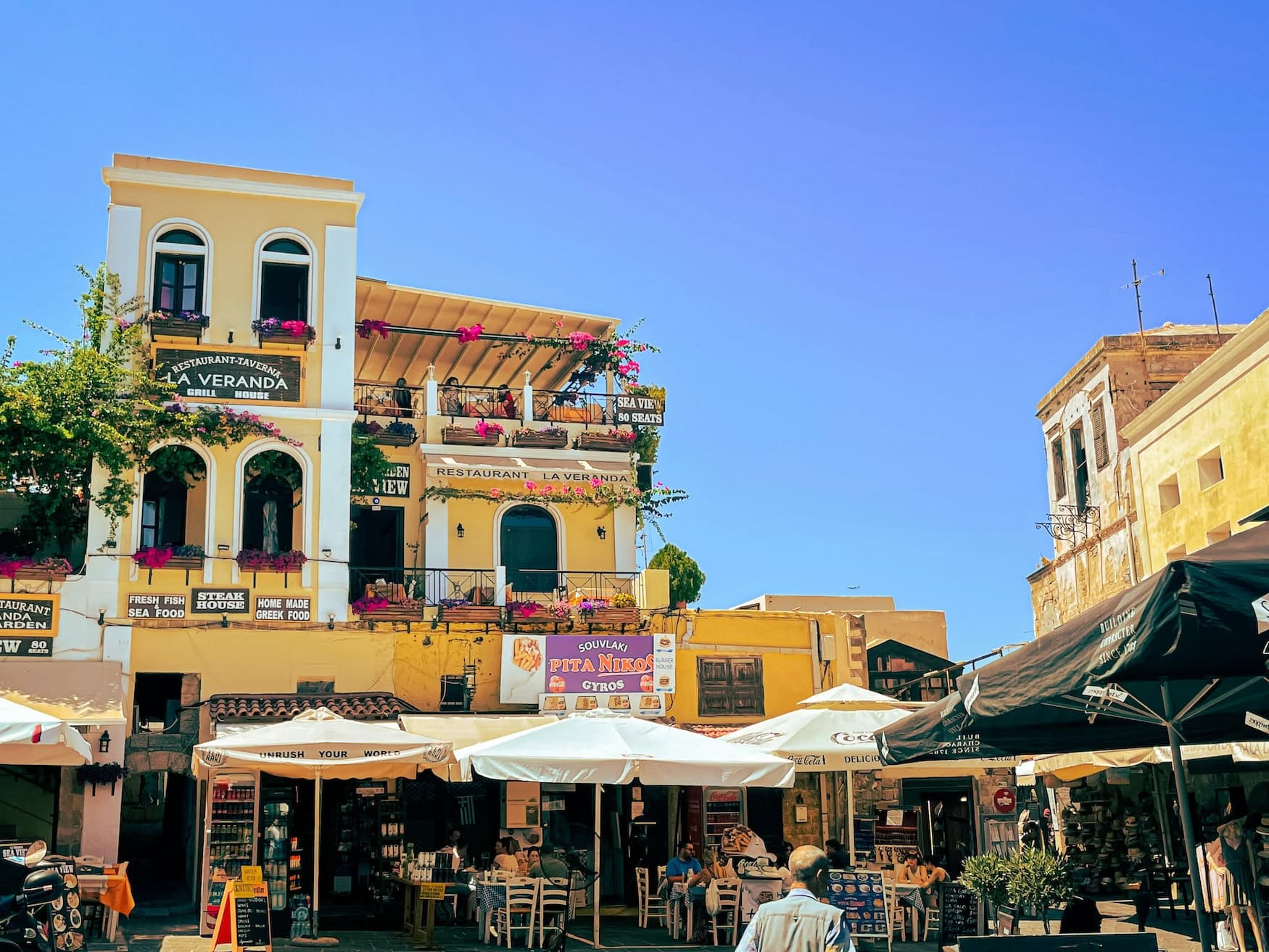 Rhodos-Stadt: In der Altstadt herrscht reges Treiben