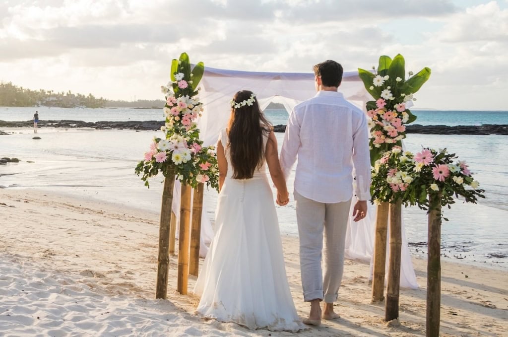 So schön kann heiraten auf Mauritius sein.
