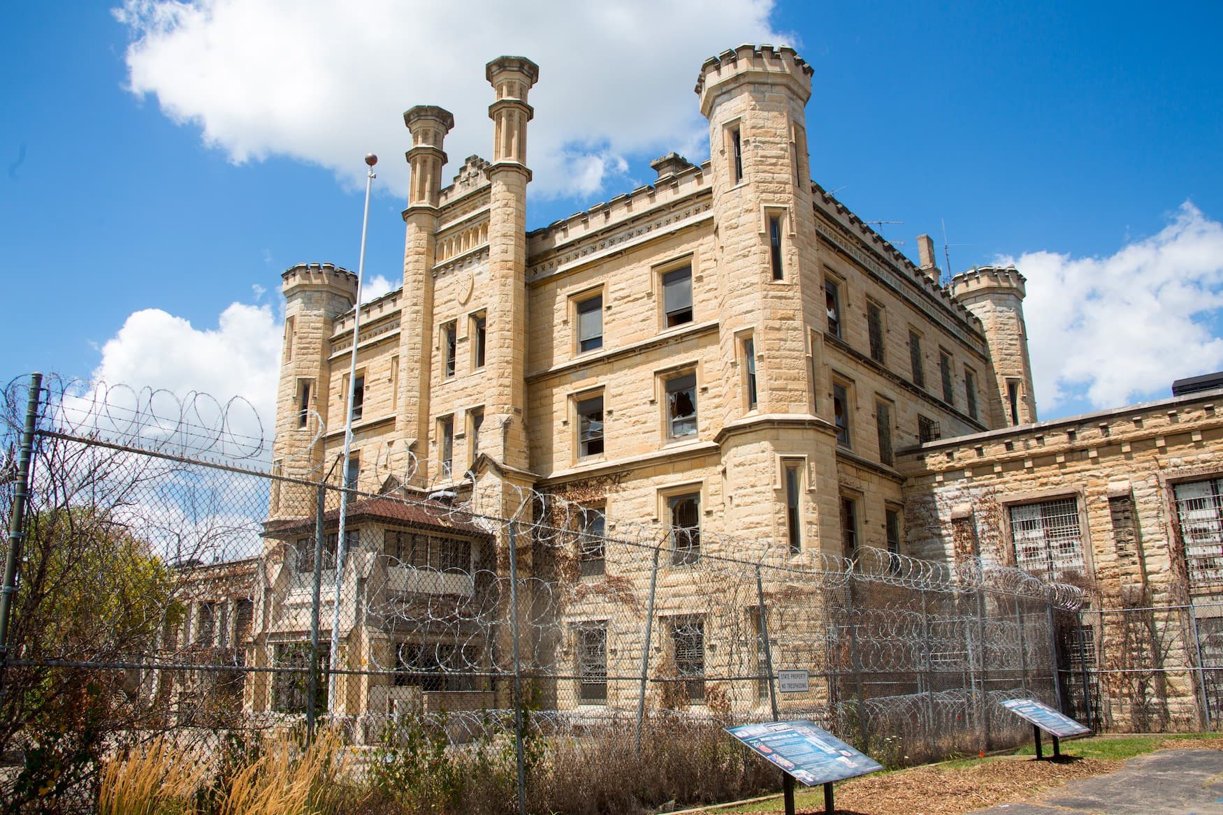 Das Old Joliet Prison in Illinois.
