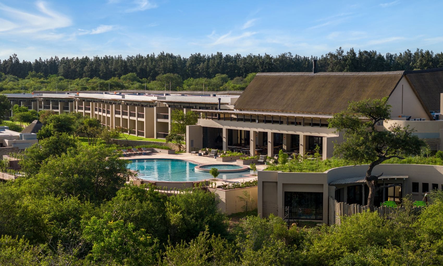 Außenansicht des Radisson Safari Hotel Hoedspruit