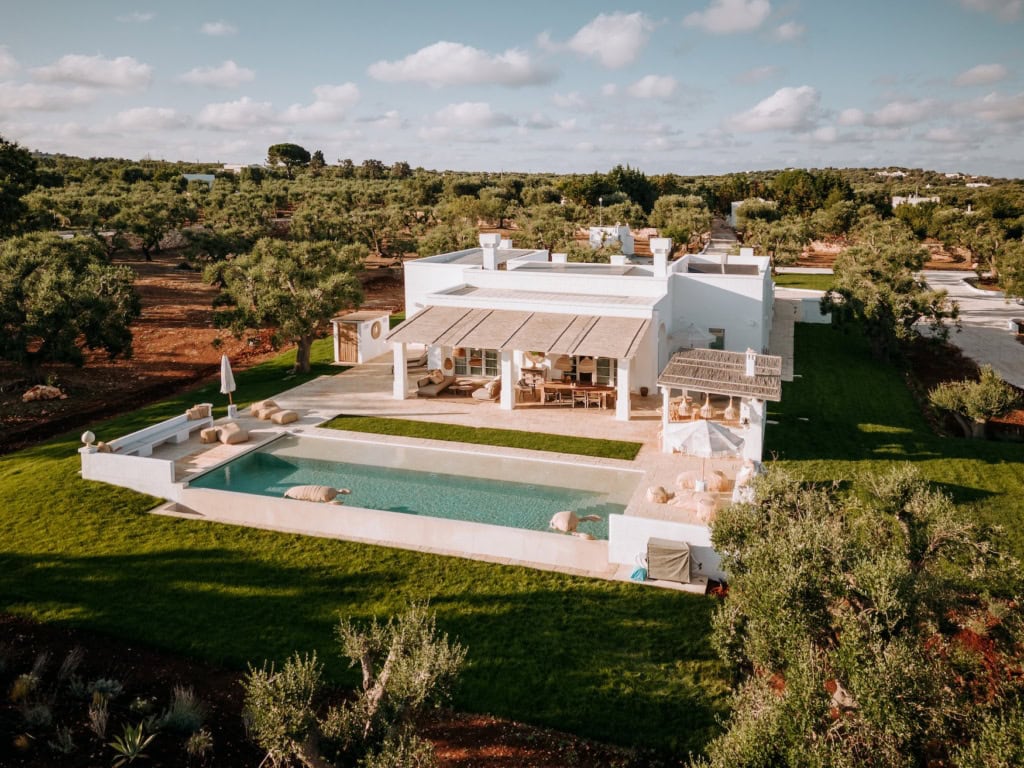 Wow! Blick auf Casa Cupido.