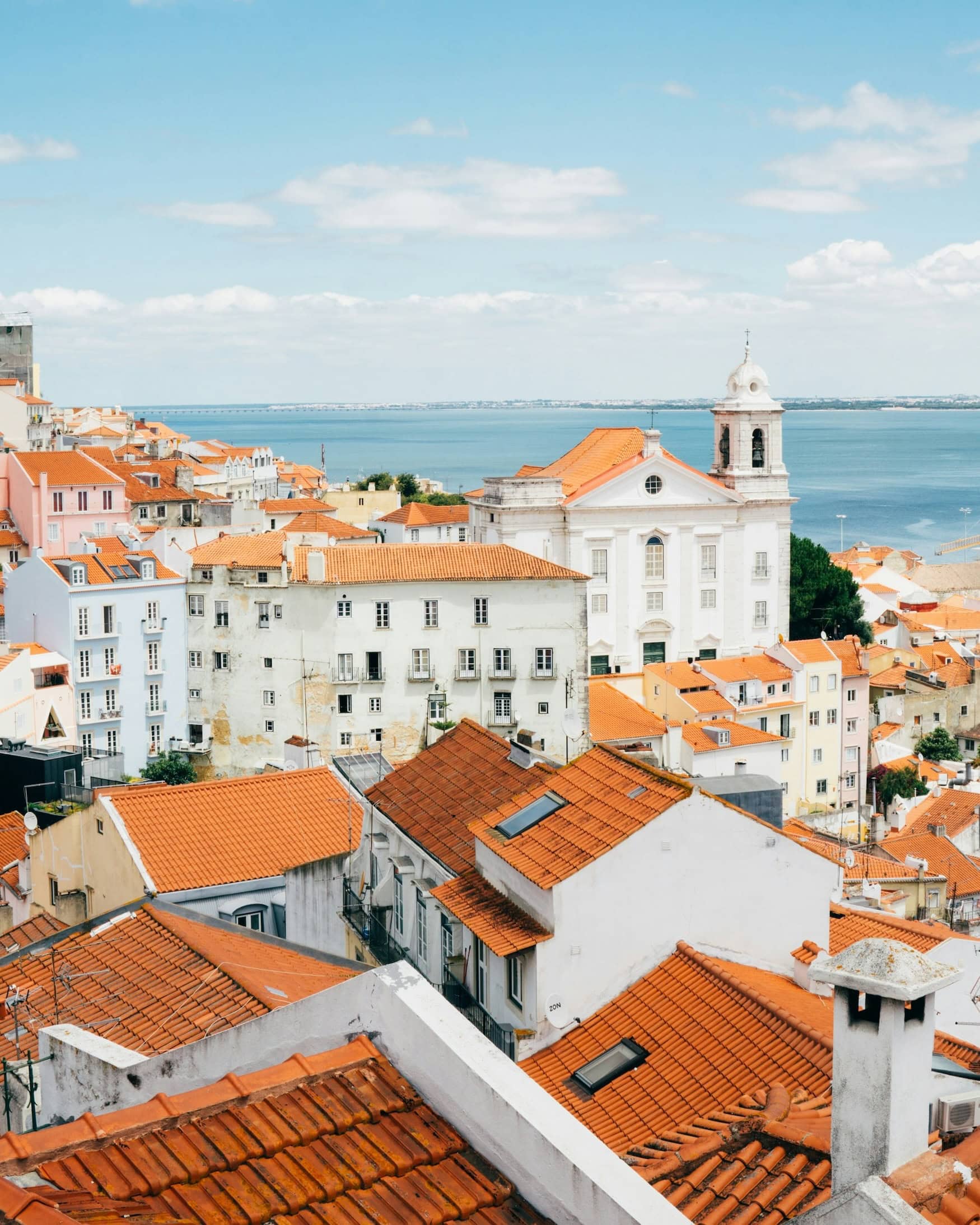 Alfama in Lissabon
