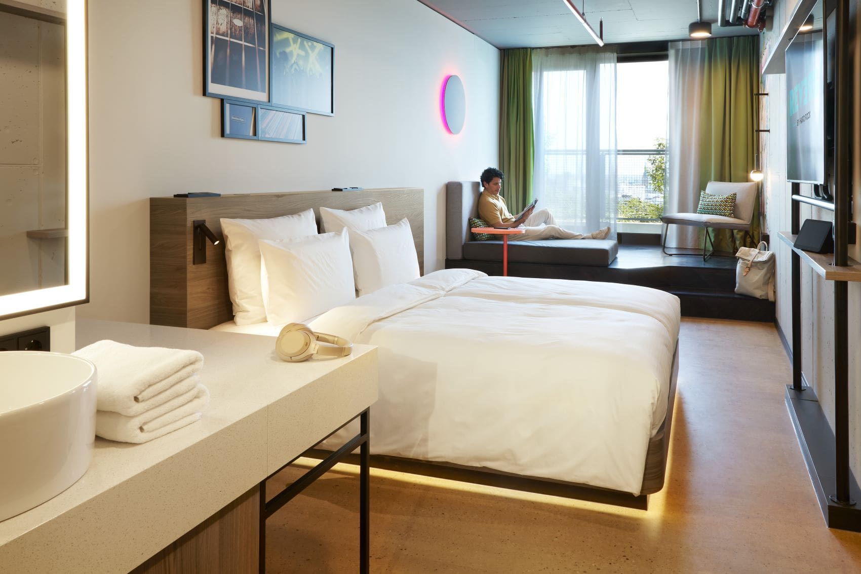 Zimmer im Hard Rock Hotel Reverb Hamburg