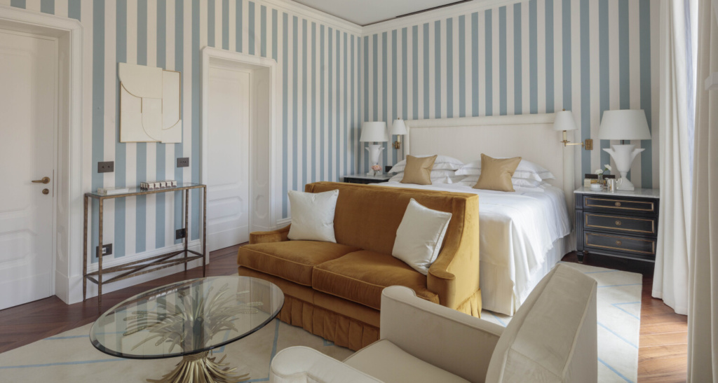 Schlafzimmer Rocco Forte House Mailand