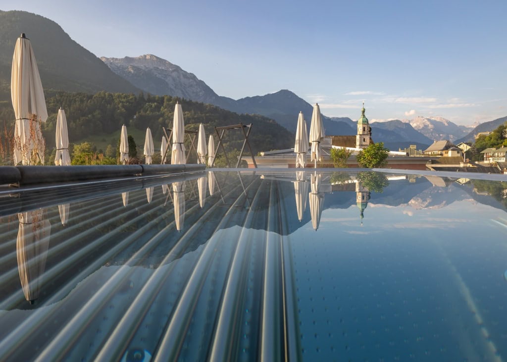 Pool im Hotel Edelweiss Berchtesgaden