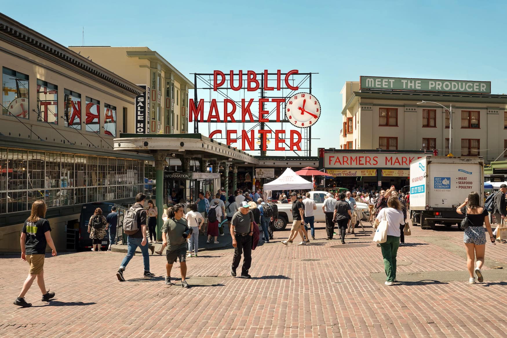 der Pike Place Market in Seattle