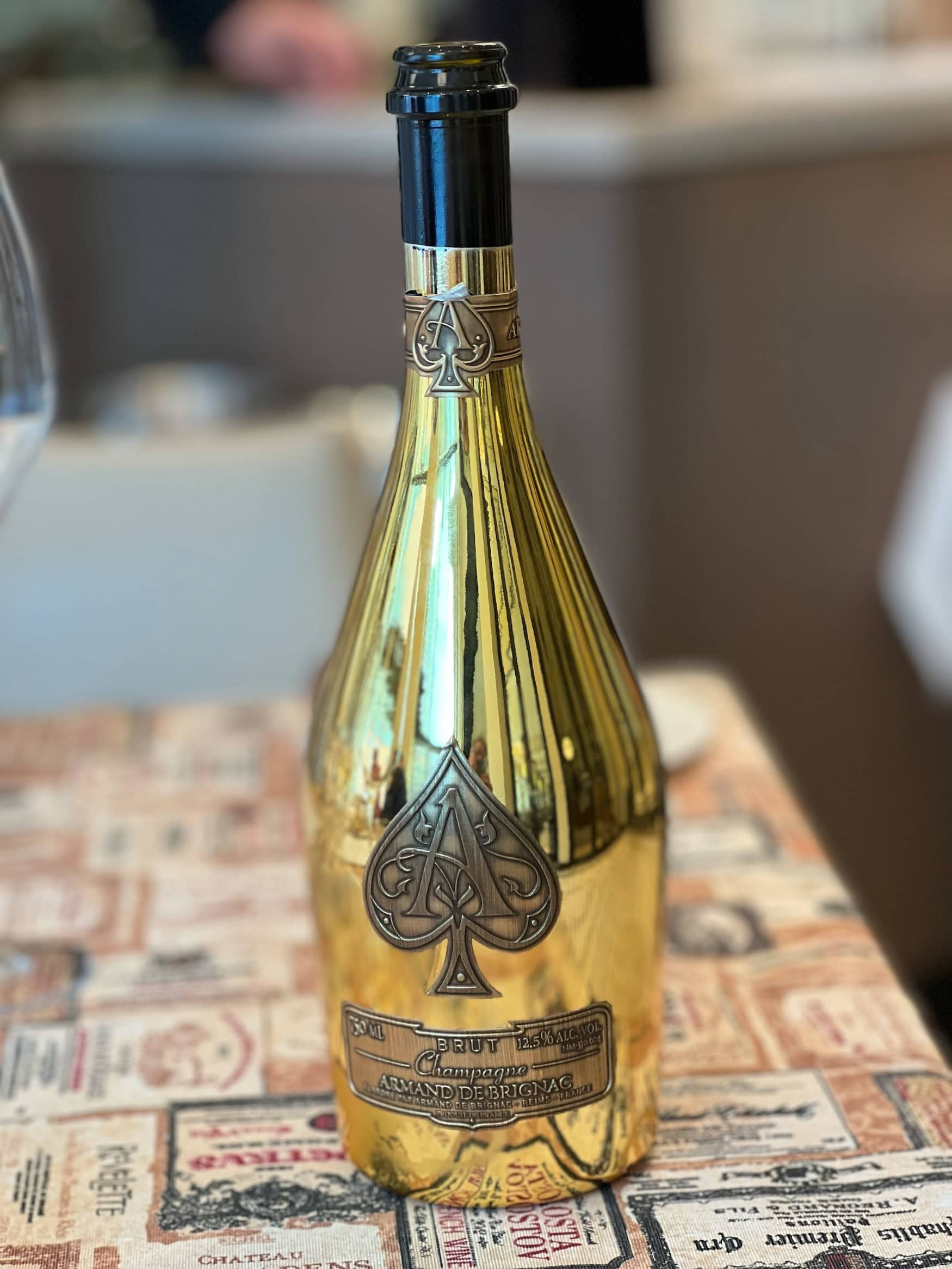 goldener Champagner von Jay Z