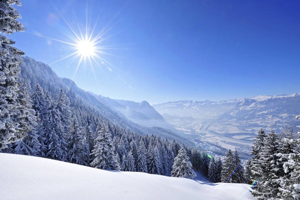 Urlaub in Liechtenstein im Winter