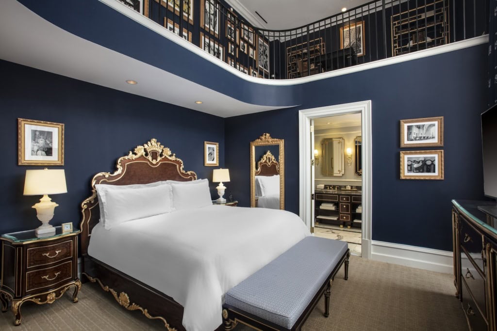 Luxuriöses Hotelzimmer über zwei Etagen