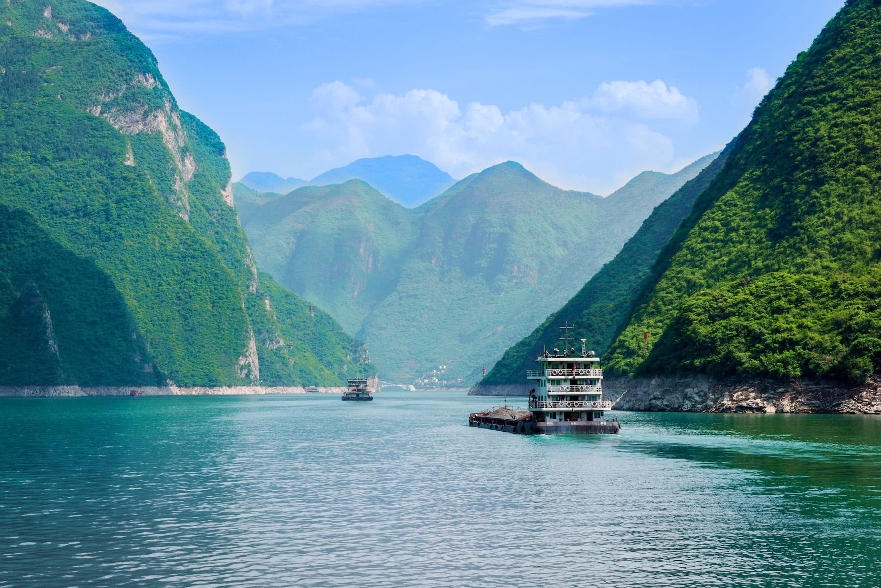 Gebeco Reise inklusive einer Kreuzfahrt auf dem Yangtze in China