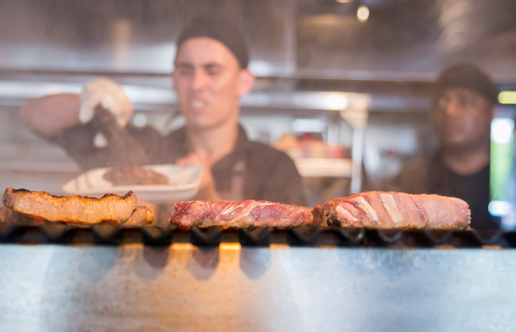 Eine Churrascaria in Rio.