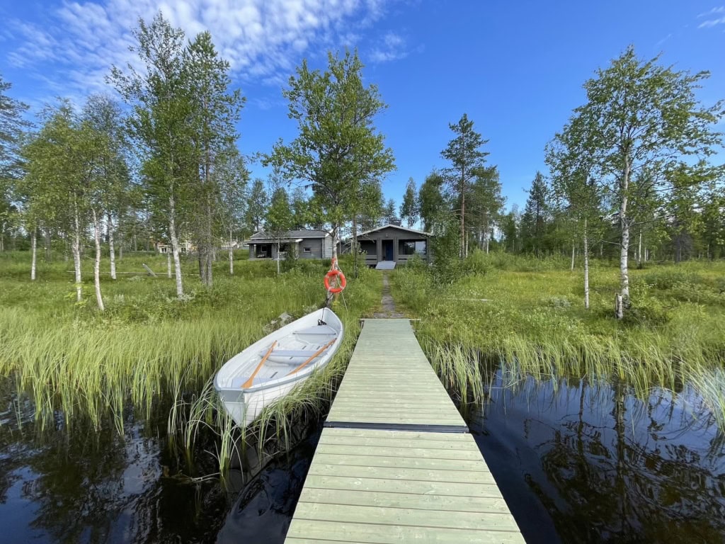 See im Sommer in Finnland