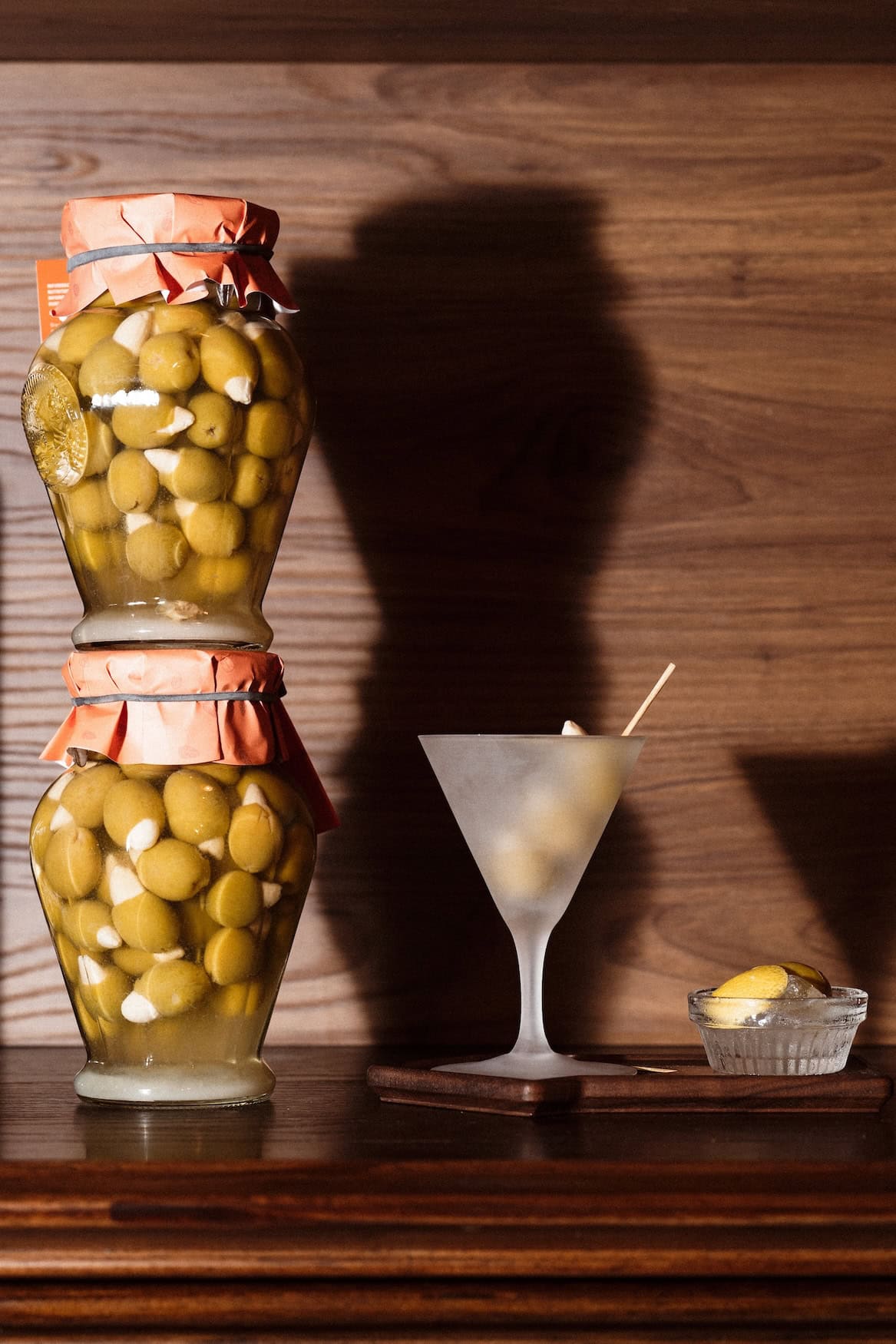 Martini in der Bar Leone in Hongkong
