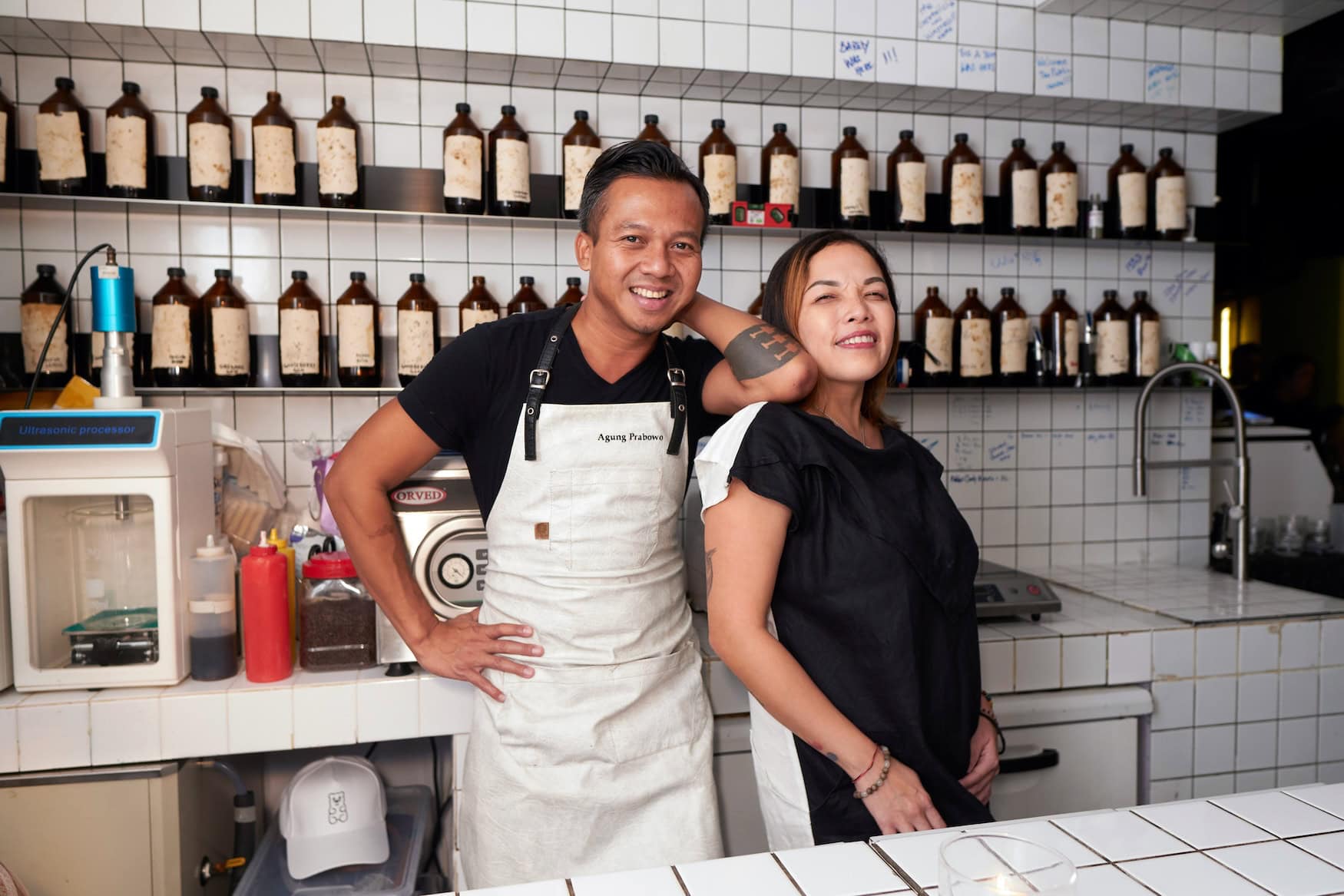 Barkeeper im Penicillin, einer der besten Bars in Hongkong