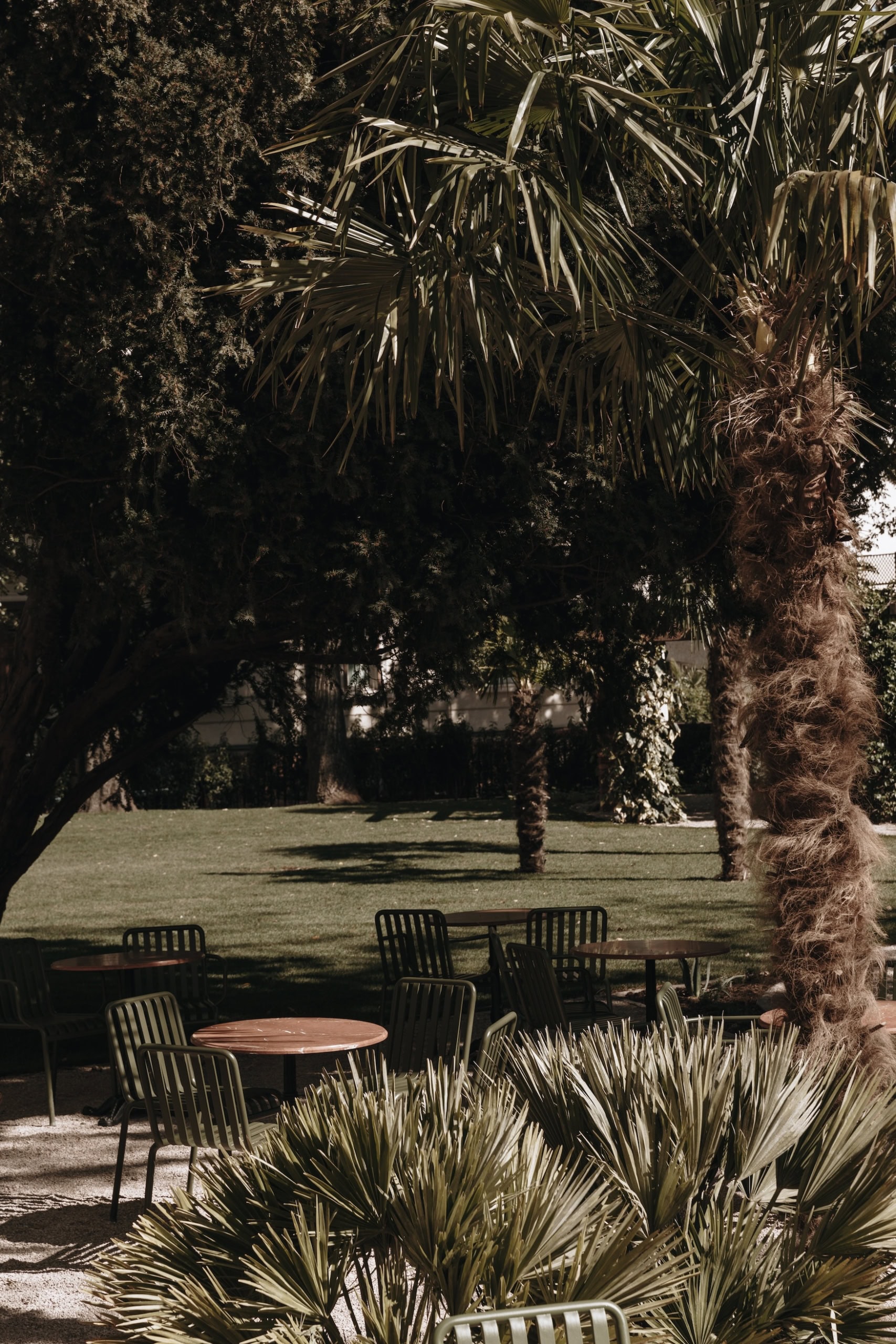 Garten im Parkhotel Mondschein Bozen