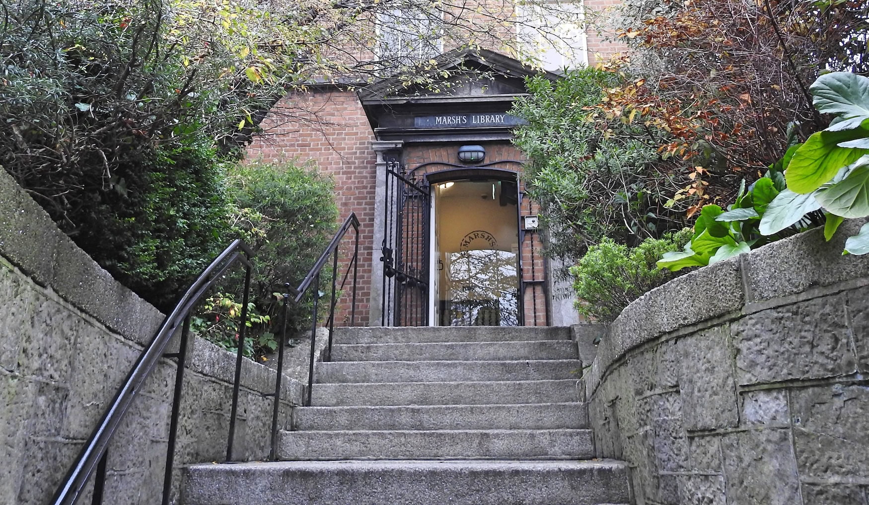 Eingang der Marsh Library