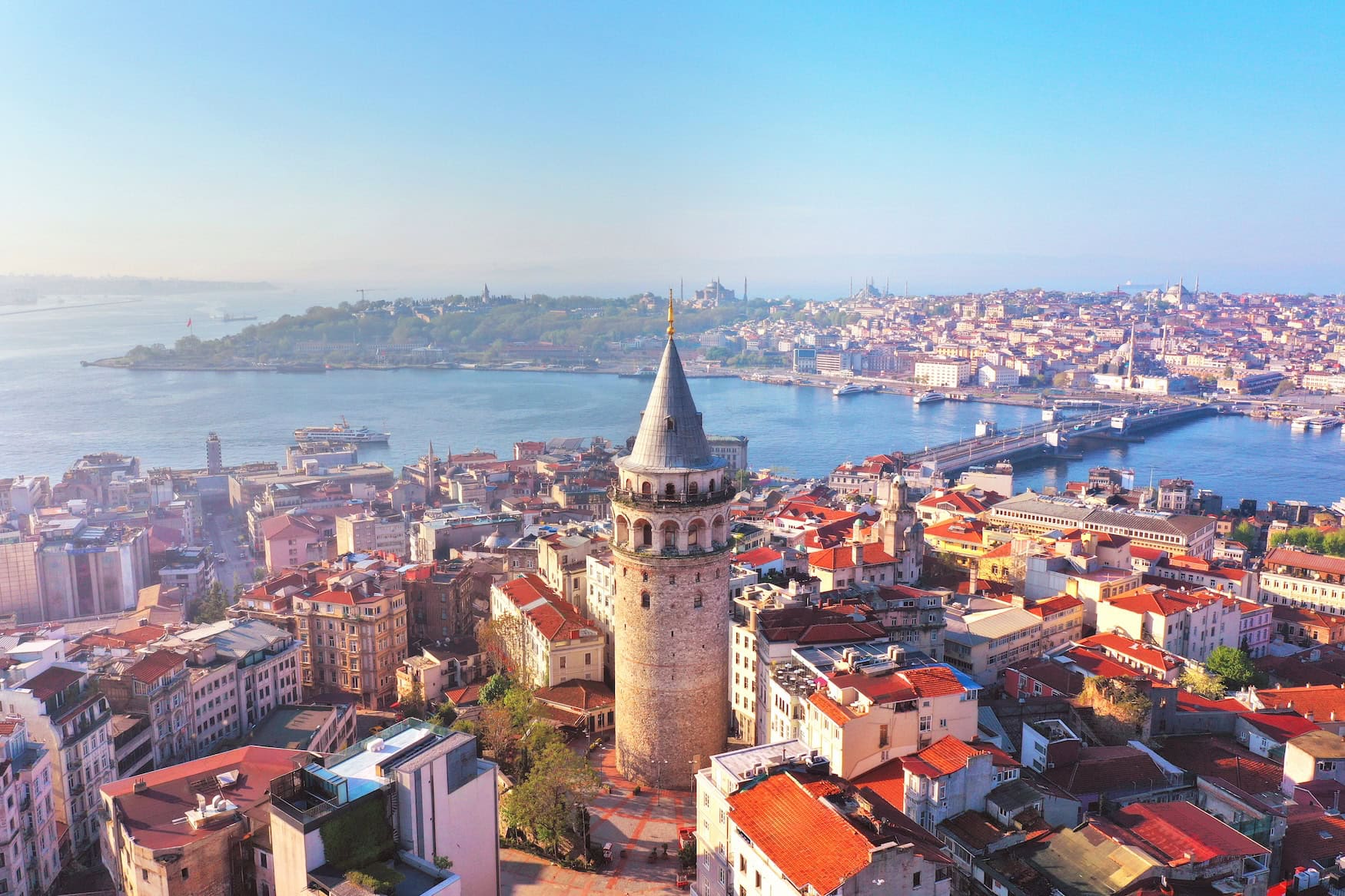 Blick auf Istanbul