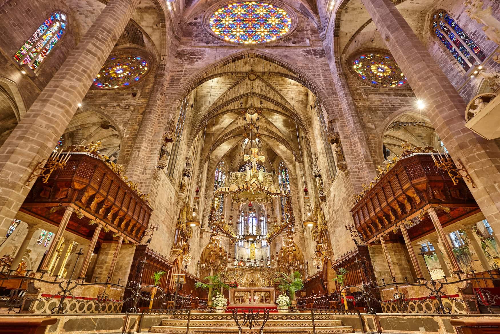 Tipps für schlechtes Wetter auf Mallorca: Kathedrale La Seu