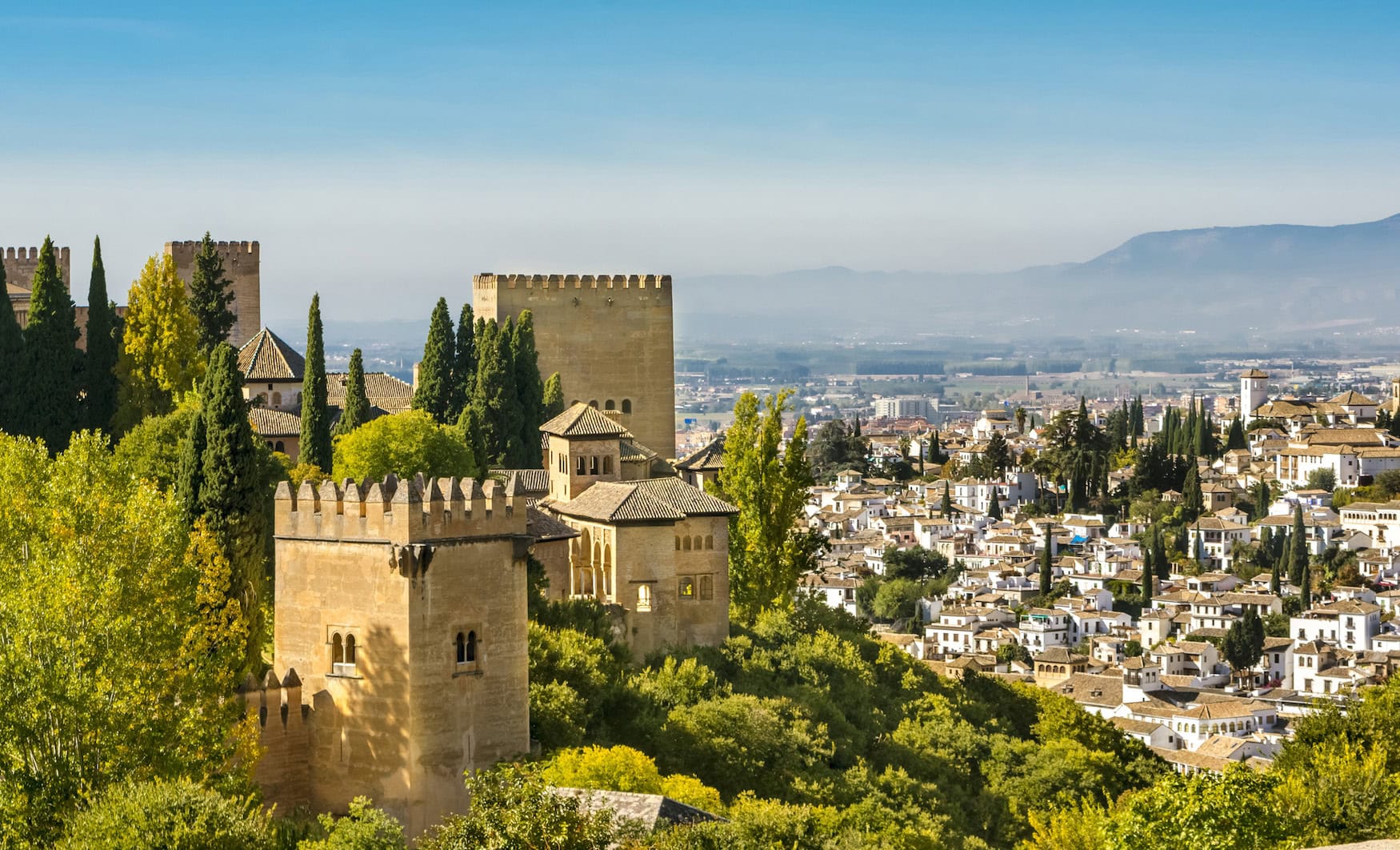 Festung Alhambra in Andalusien