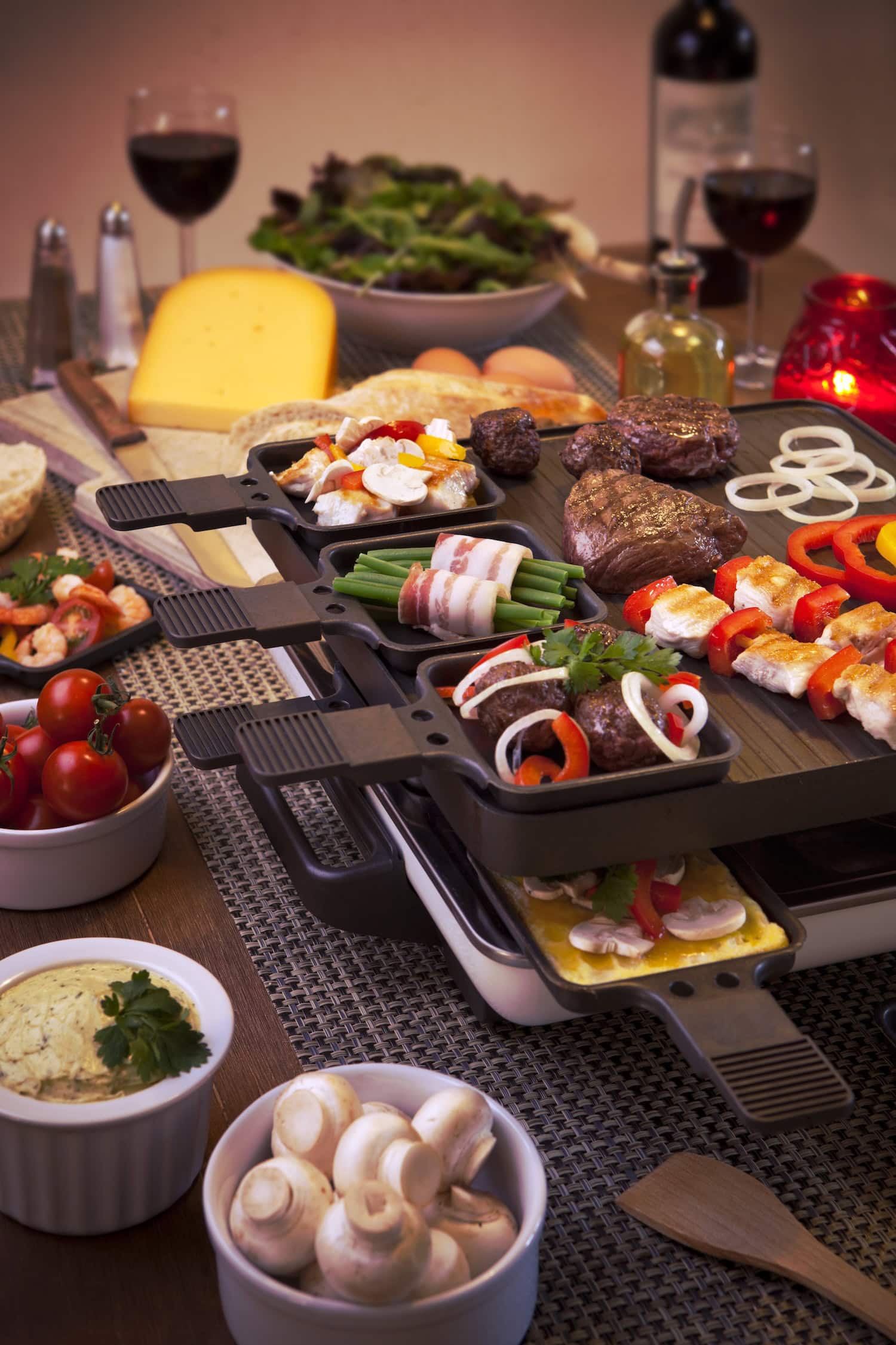 Weihnachtsessen in den Niederlanden: Gourmetten