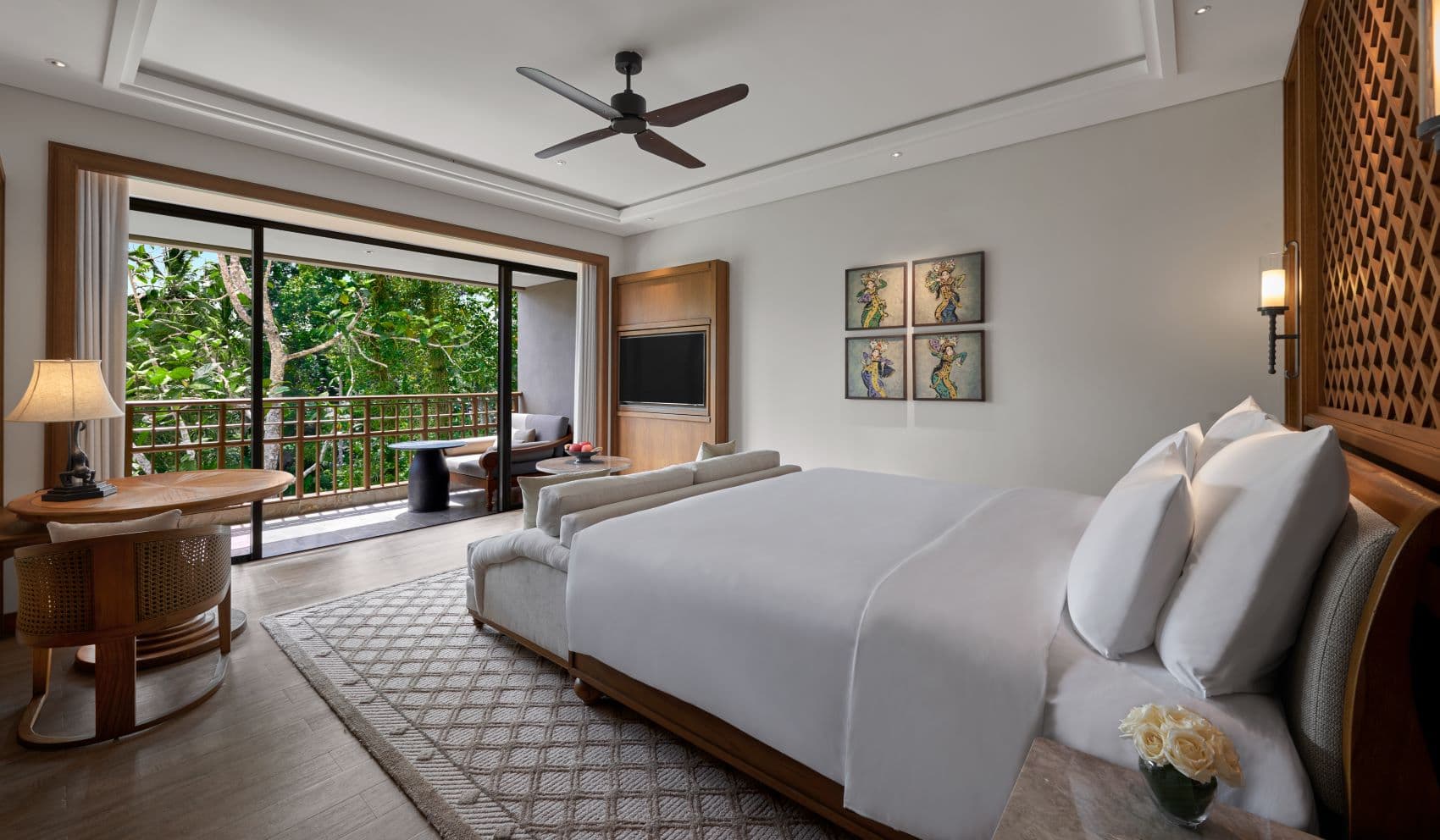 Zimmer im Anantara Ubud Bali Resort