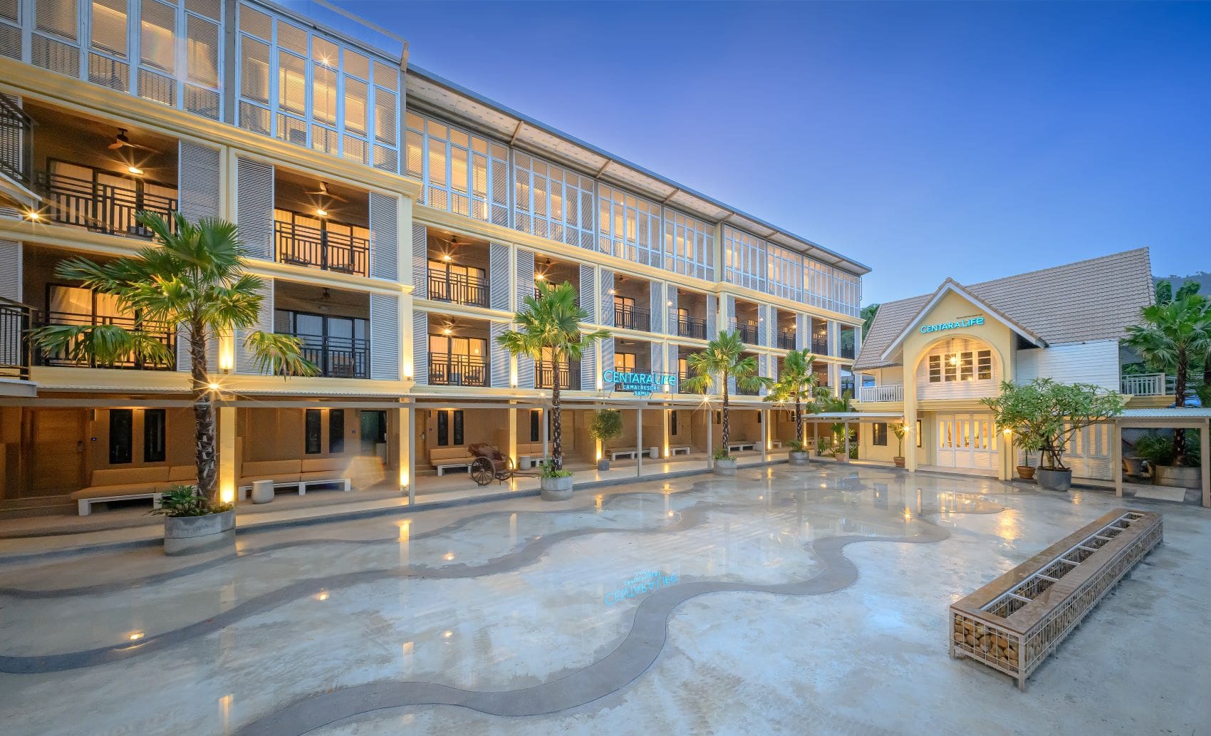 Eingangsbereich Centara Life Lamai Resort Samui