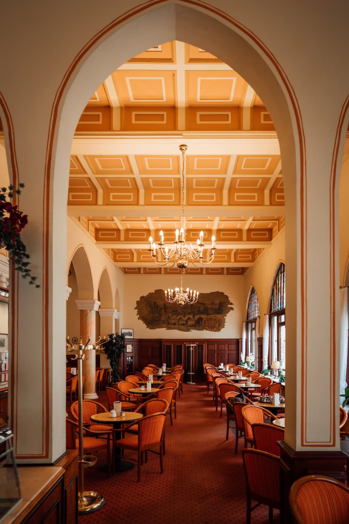 Das Café ist eine Institution. Seit 1755 gehört es zu den Hoflieferanten. I Foto: TMV/Petermann