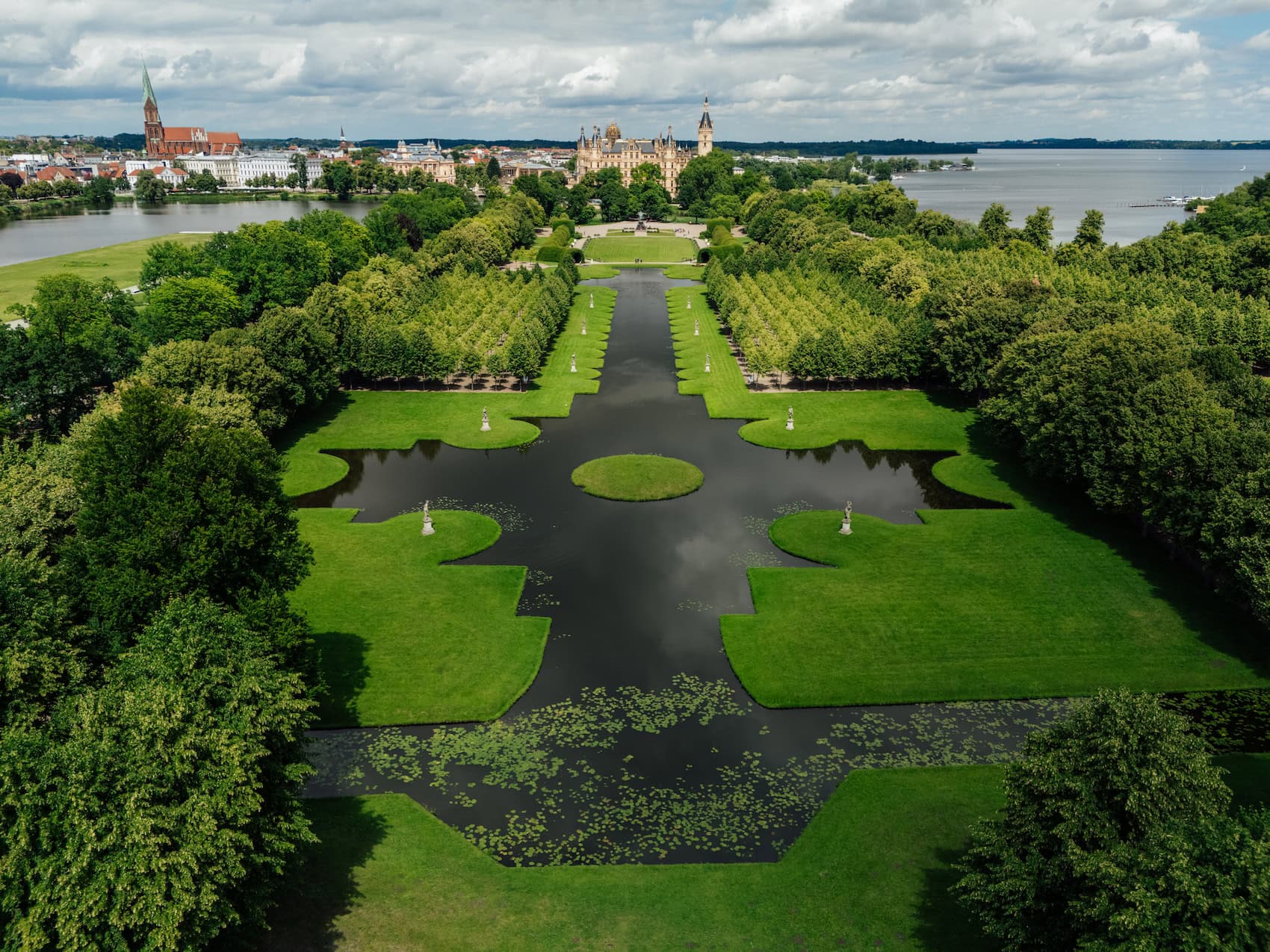 Der Schlossgarten von Schwerin ist sehr beeindruckend. I Foto: TMV/Petermann